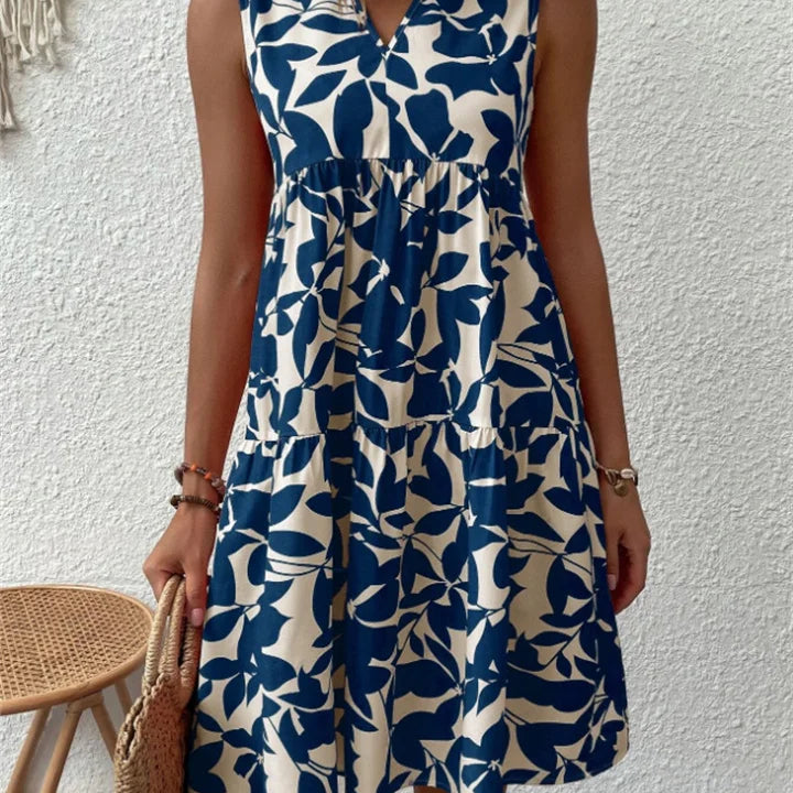 Aoibhinn | Fließendes Midi-Kleid