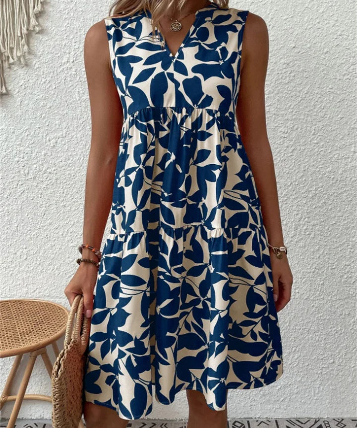 Aoibhinn | Fließendes Midi-Kleid