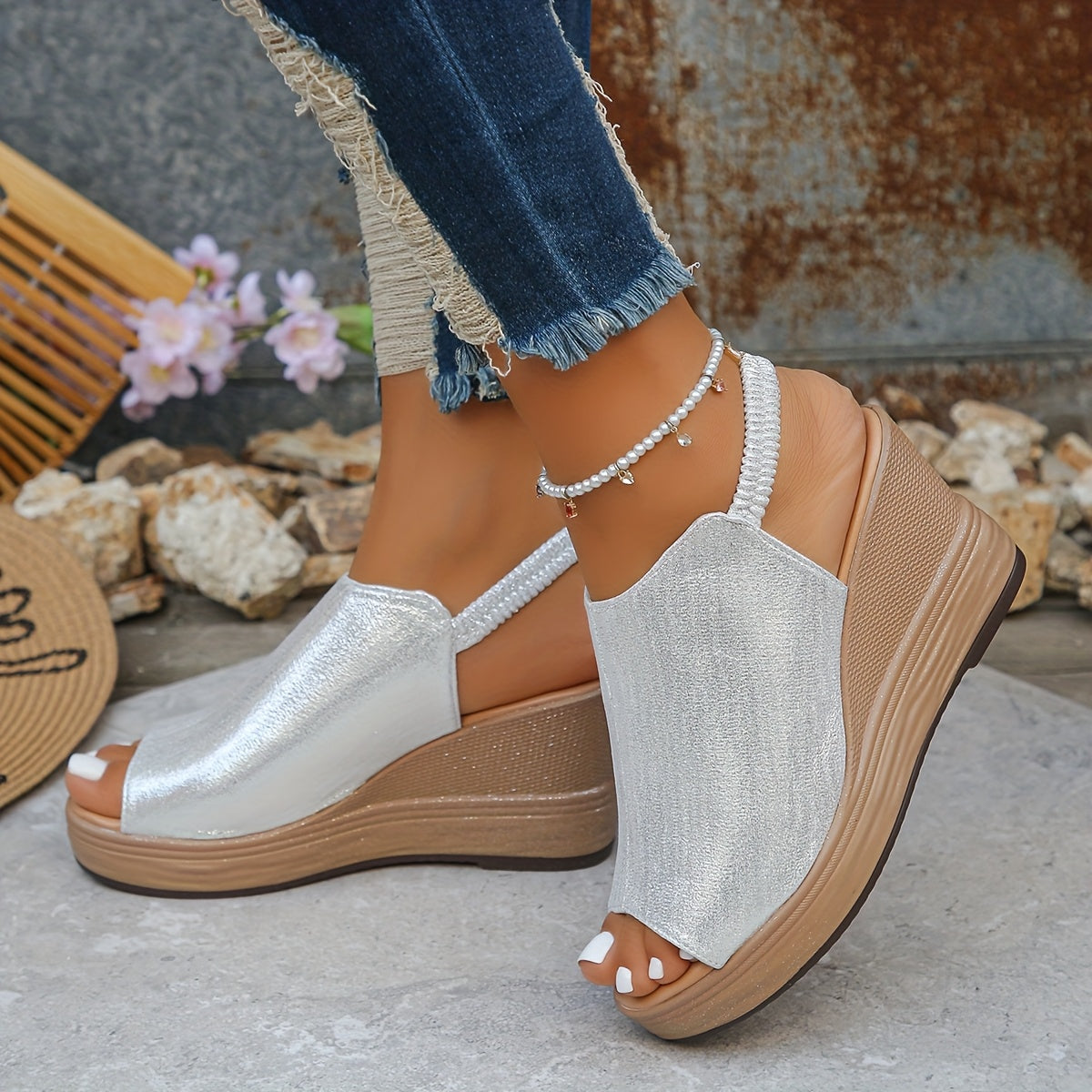 Aoibheann | Orthopädische Keil-Sandalen