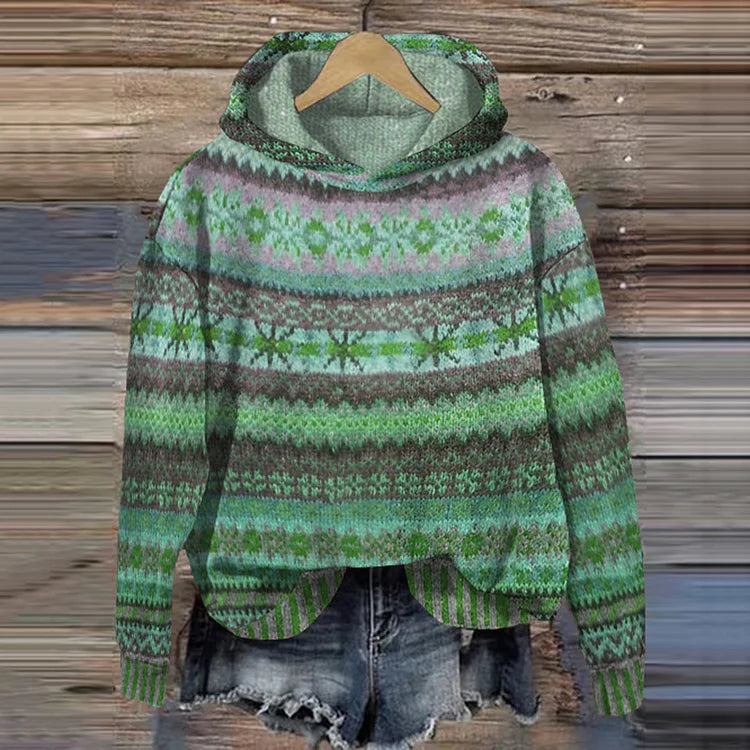 Aileen | Retro Ethnisches Sweatshirt