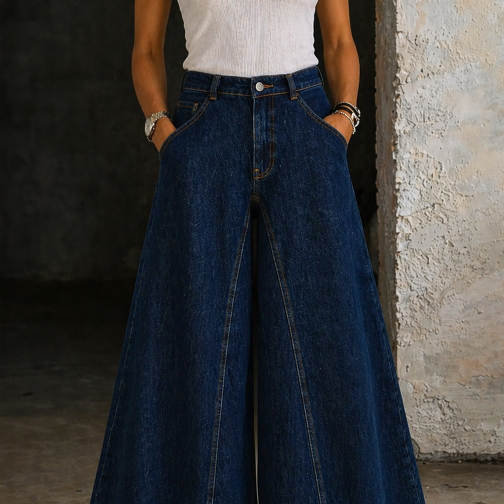 Iva - Hochgeschnittene Jeans