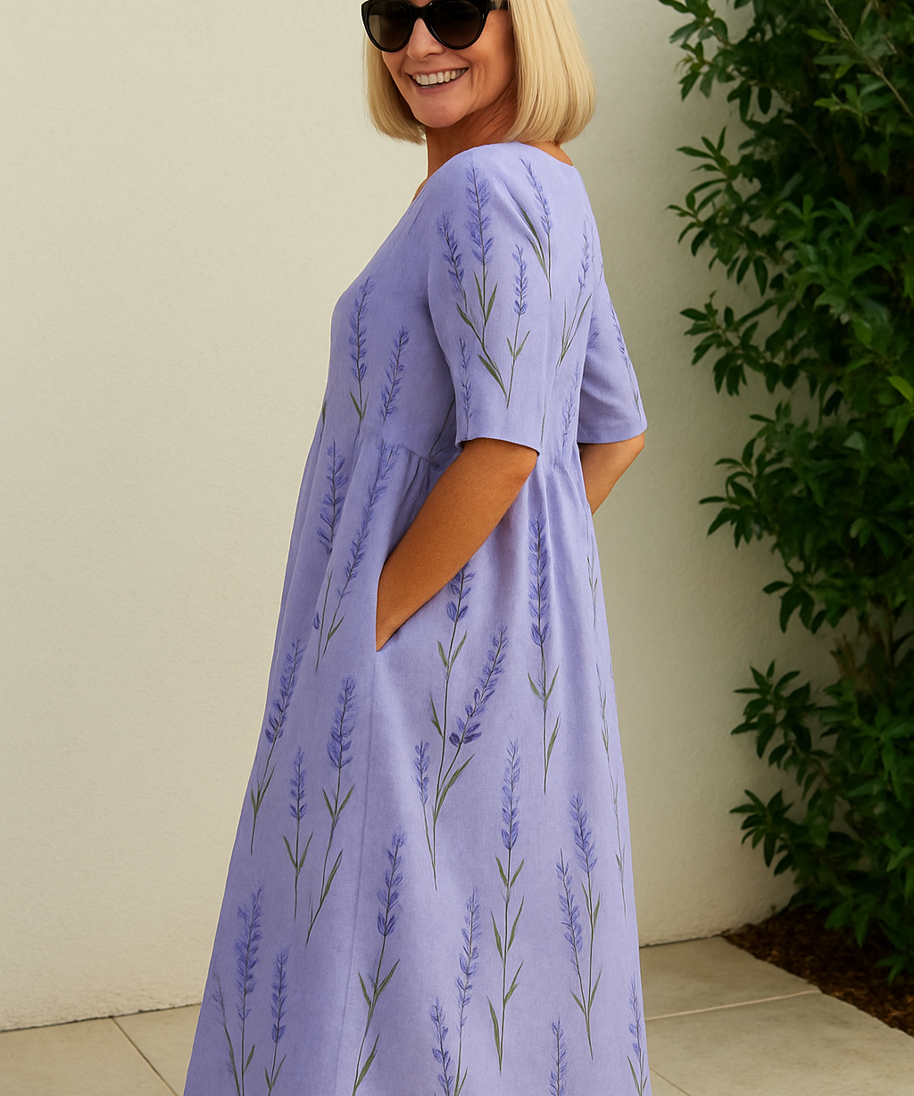 Ciara | Lässiges Midi-Kleid