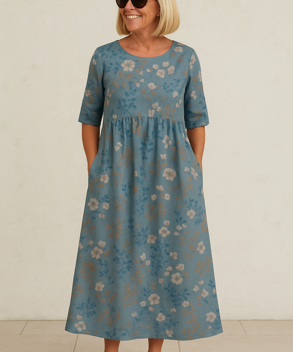 Ciara | Lässiges Midi-Kleid