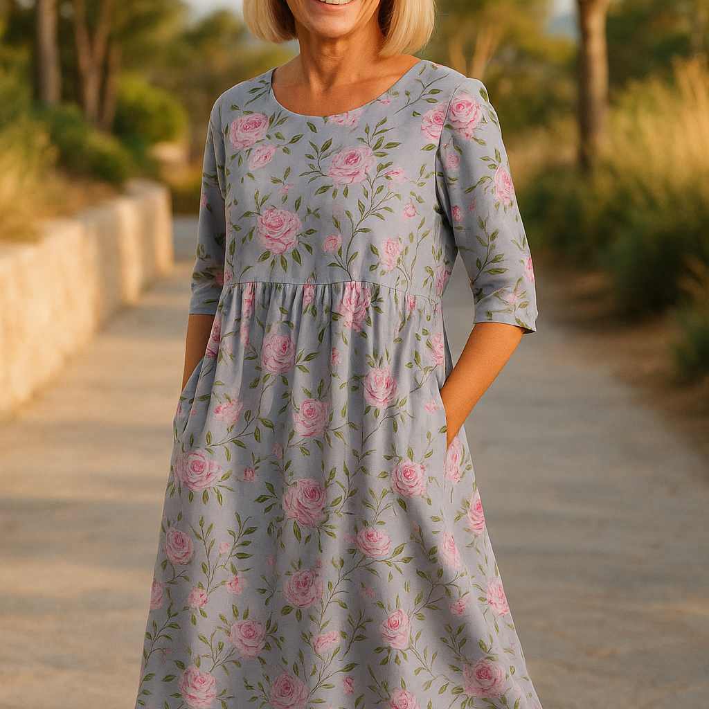 Ciara | Lässiges Midi-Kleid