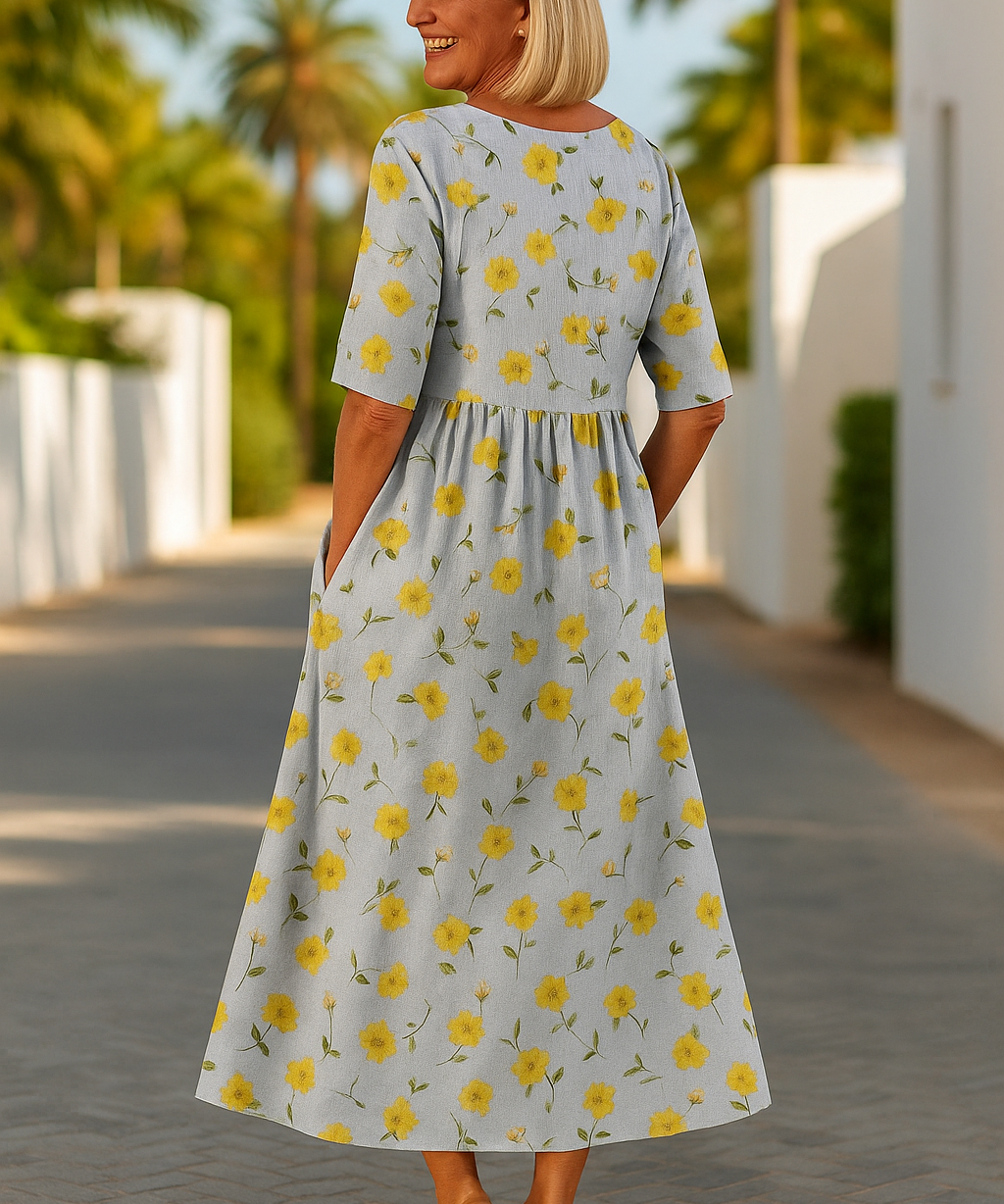 Ciara | Lässiges Midi-Kleid