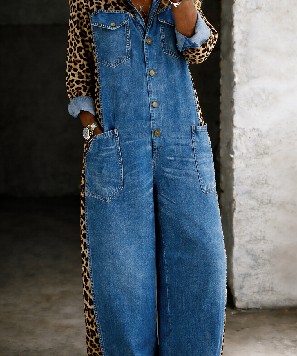 Ariana - Denim Einteiler