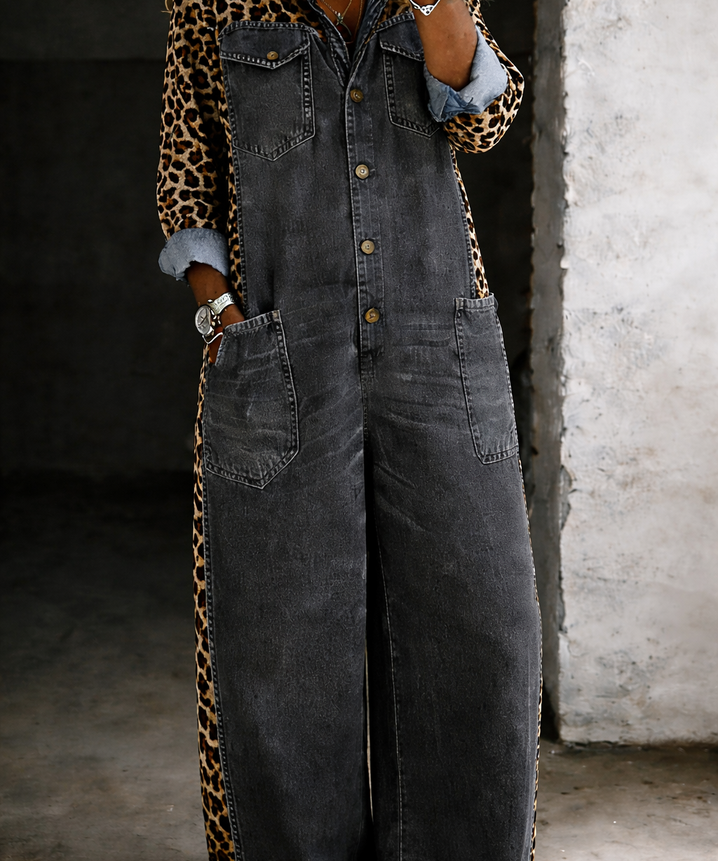 Ariana - Denim Einteiler