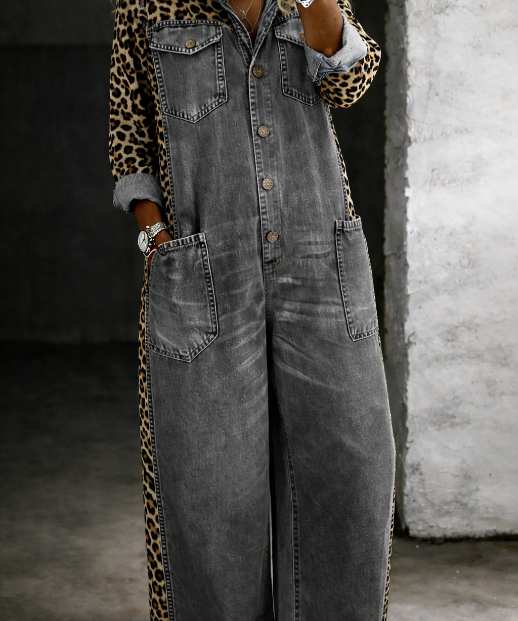 Ariana - Denim Einteiler