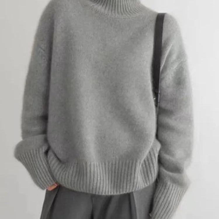 Cliona | Luxuriöser Cashmere Rollkragenpullover