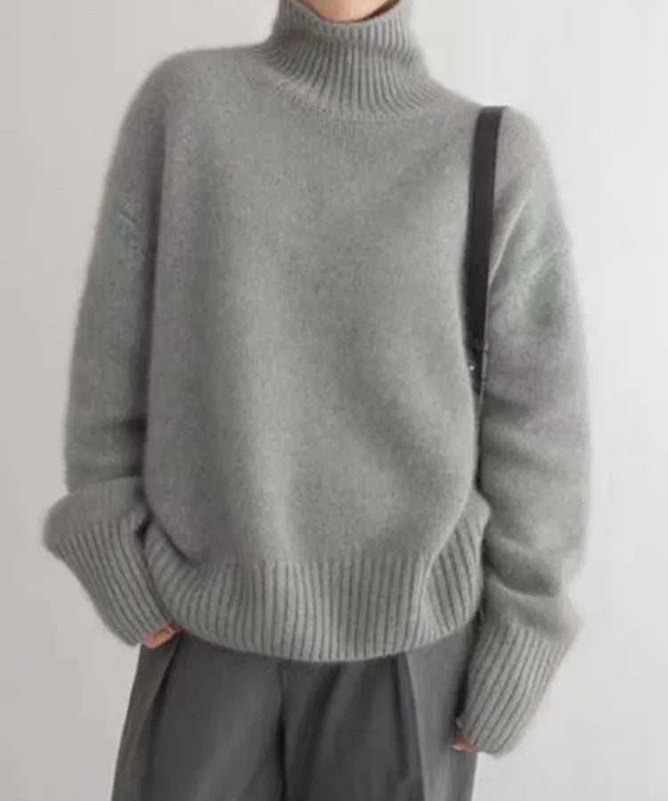 Cliona | Luxuriöser Cashmere Rollkragenpullover