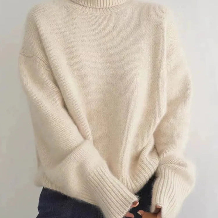 Cliona | Luxuriöser Cashmere Rollkragenpullover
