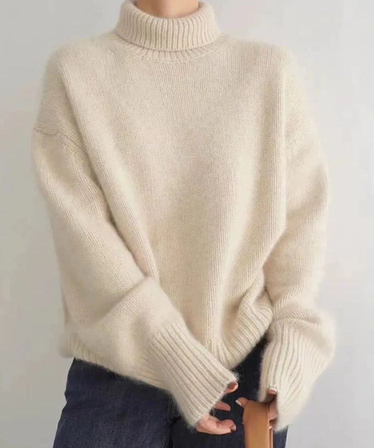 Cliona | Luxuriöser Cashmere Rollkragenpullover