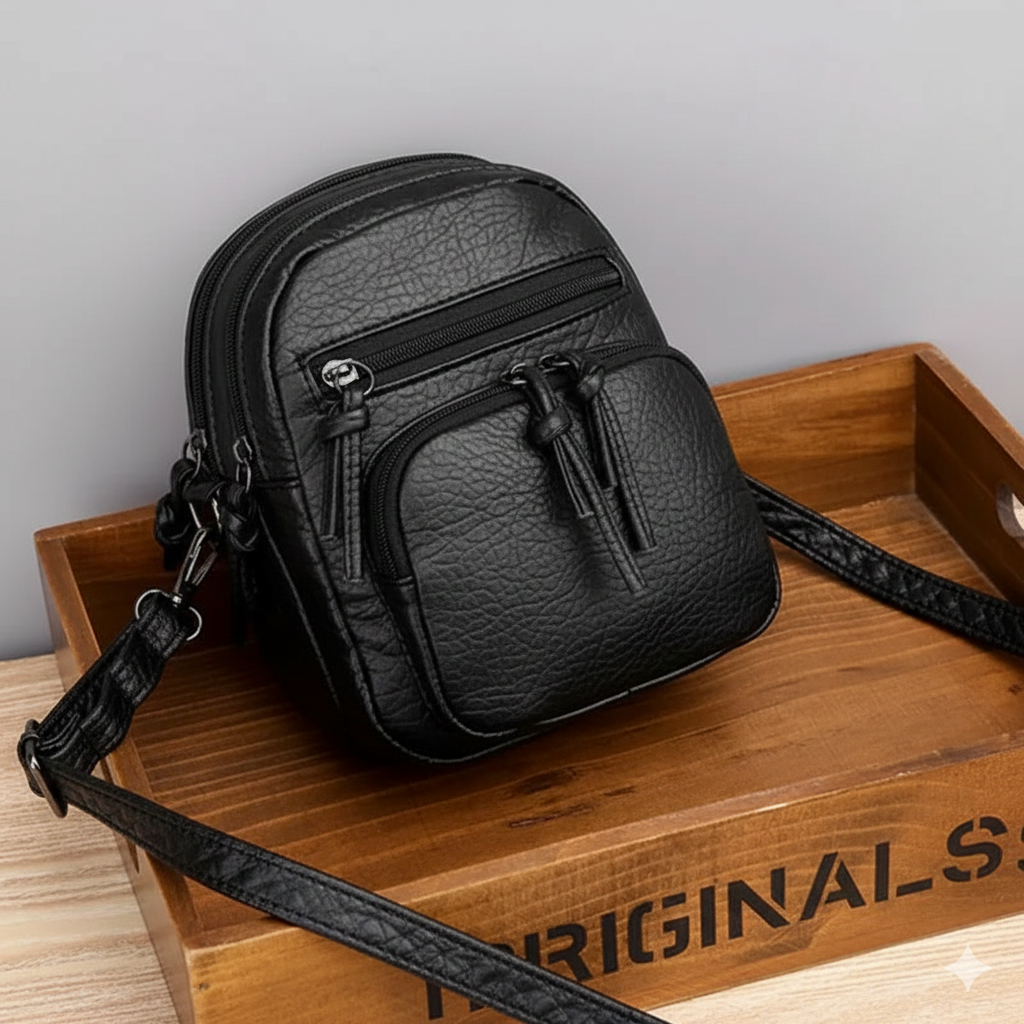 Brigid | Einfache Lederhandtasche
