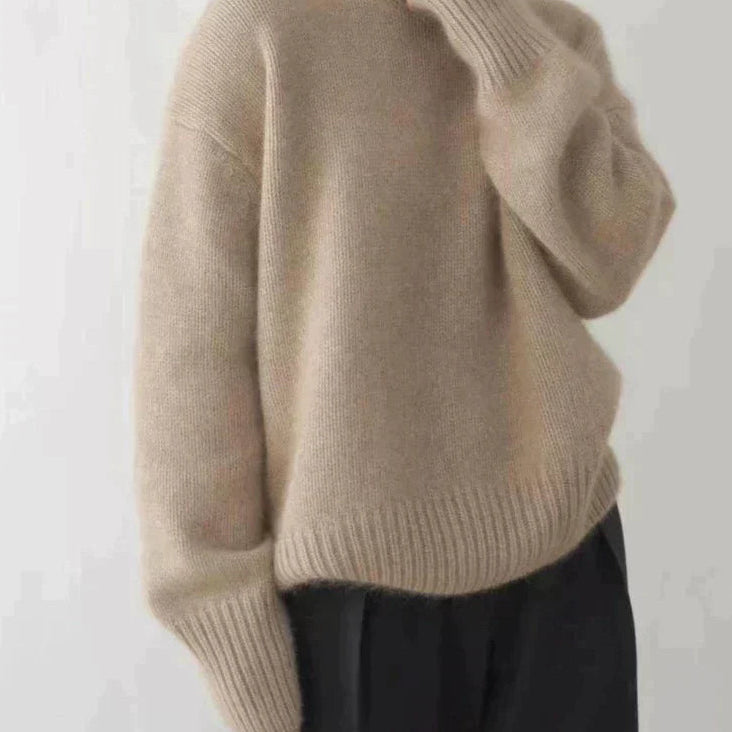 Cliona | Luxuriöser Cashmere Rollkragenpullover