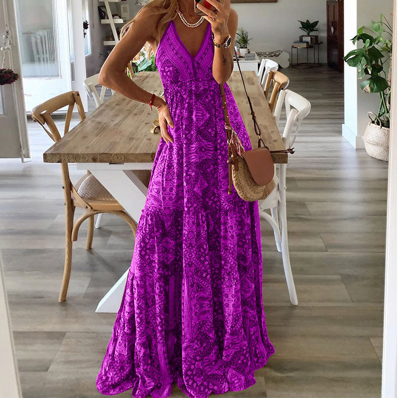 Fionnait | Ärmelloses Boho-Kleid