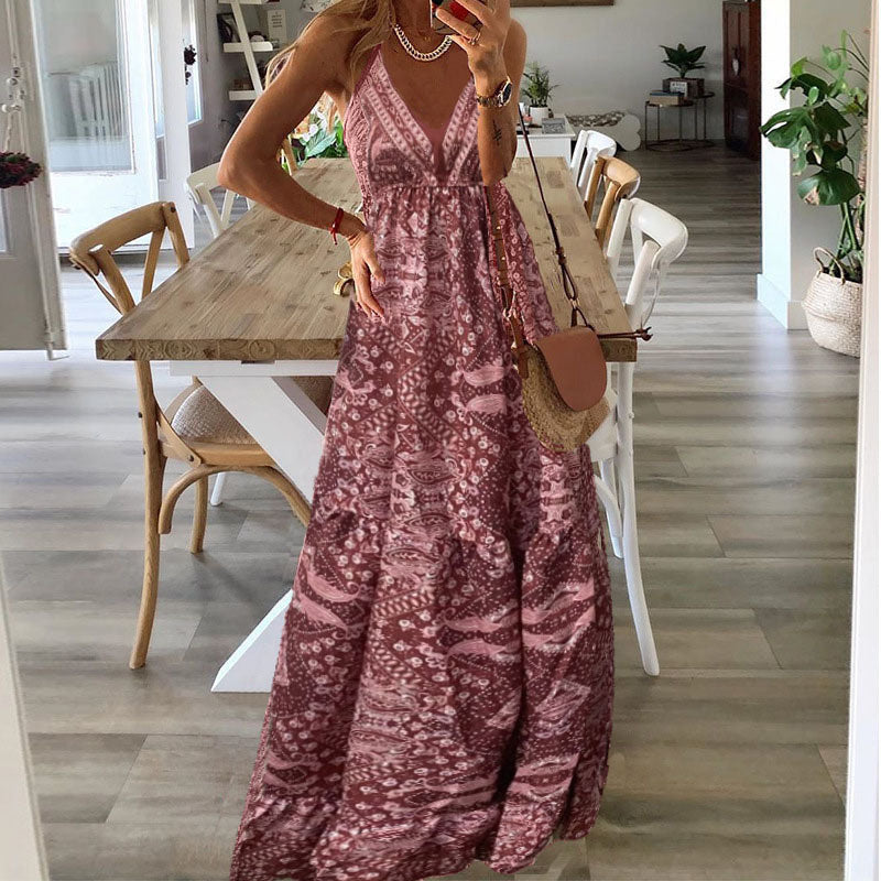 Fionnait | Ärmelloses Boho-Kleid