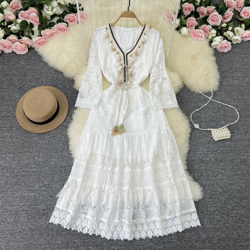 Hetty | Boho-Spitzenkleid