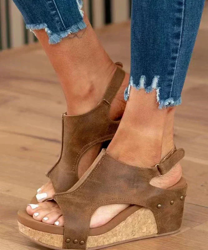 Dymphna | Keilsandalette