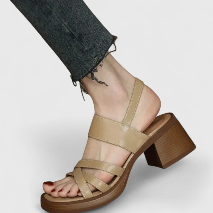 Hanbha | Elegante Kreuzband-Sandalen