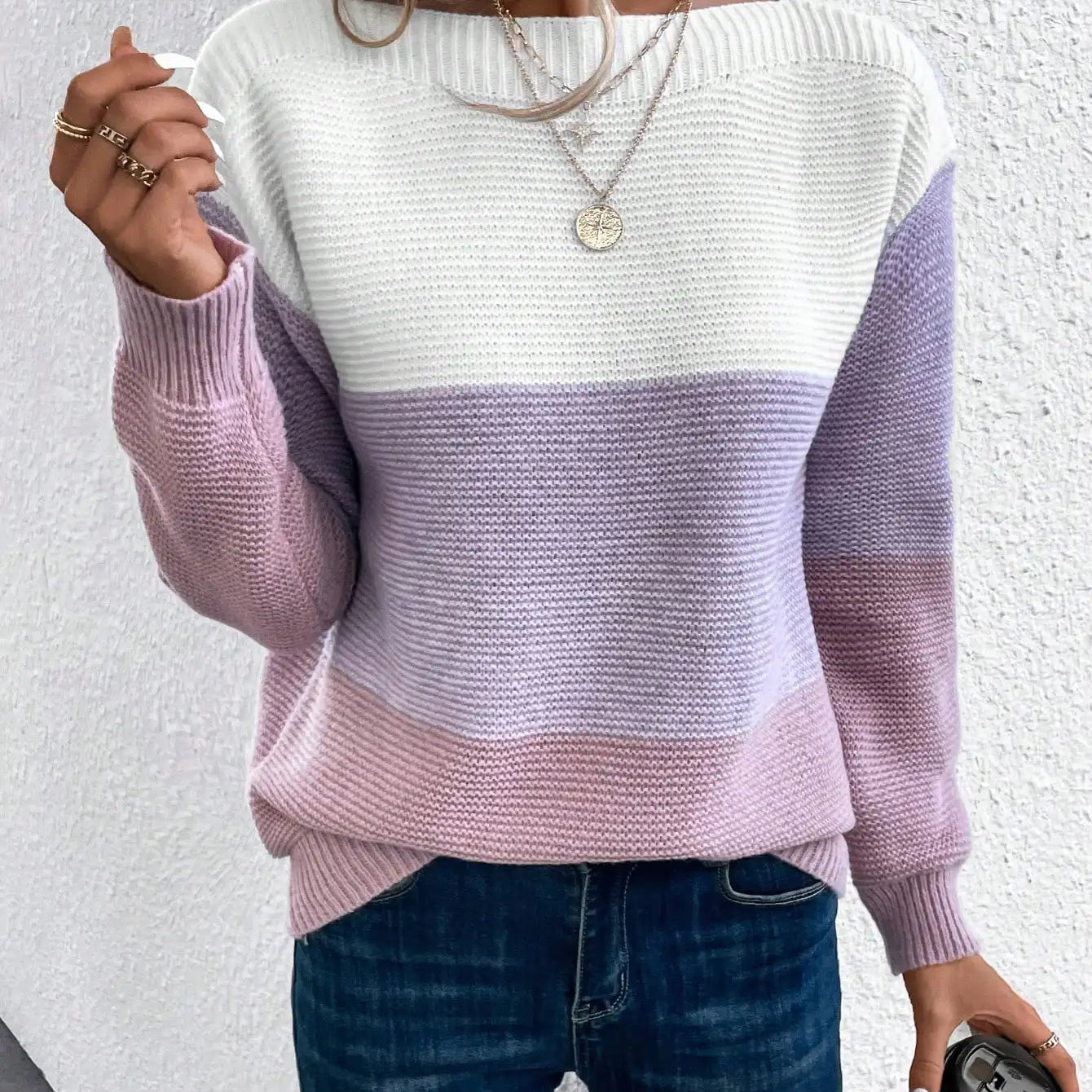 Eilís | Willkommen Schattenmuster Pullover