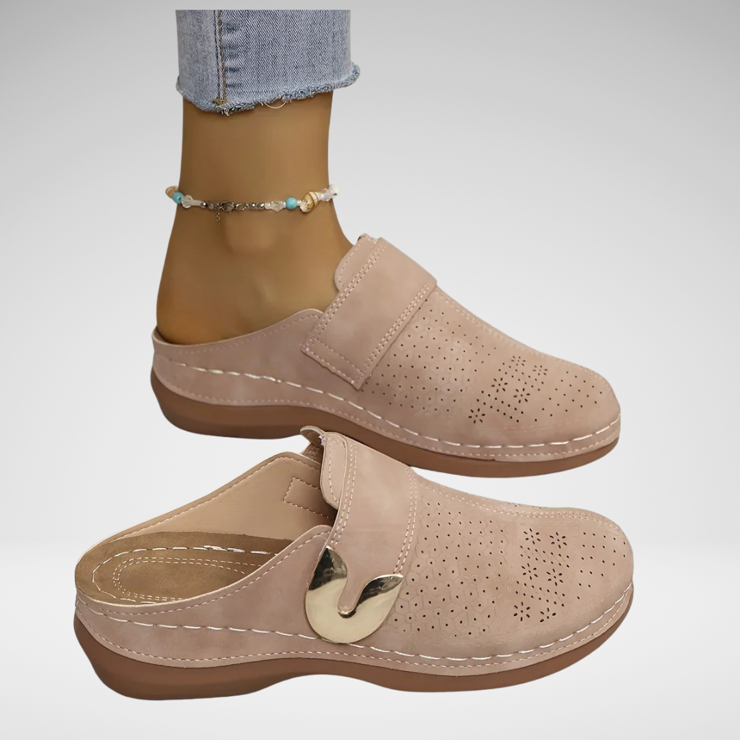Peigí | Schicke unterstützende Keilsandalen