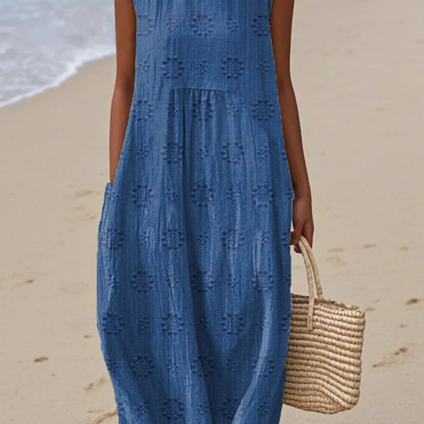 Simone | Midikleid mit Print