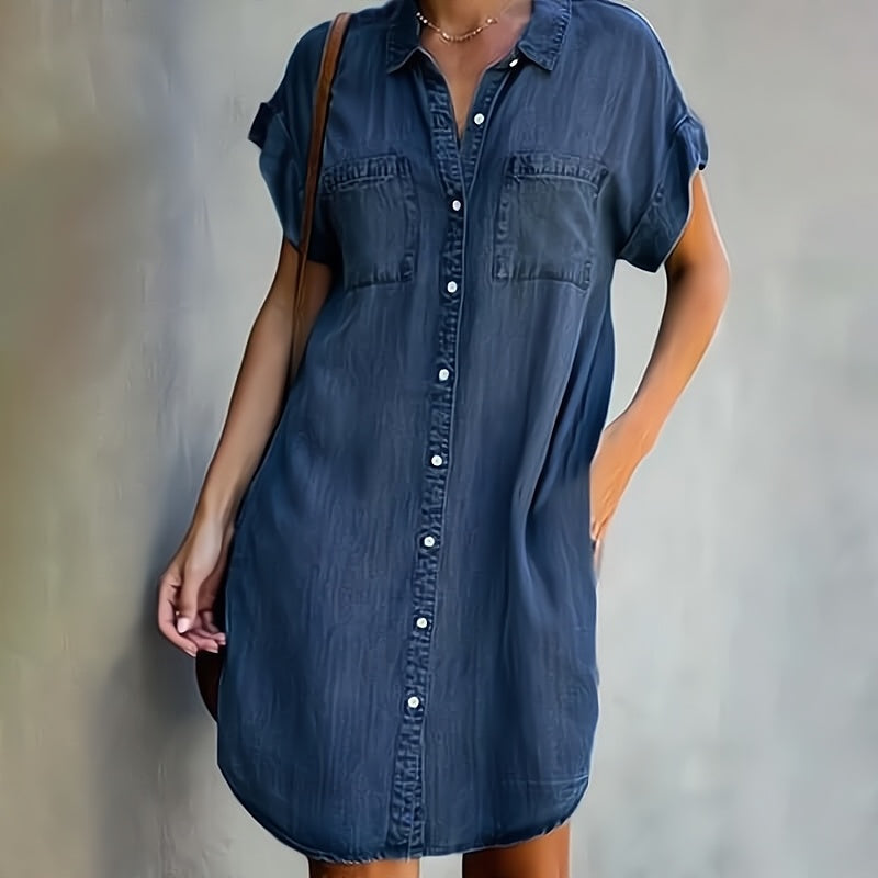 Maria - Hemdkleid mit Knöpfen