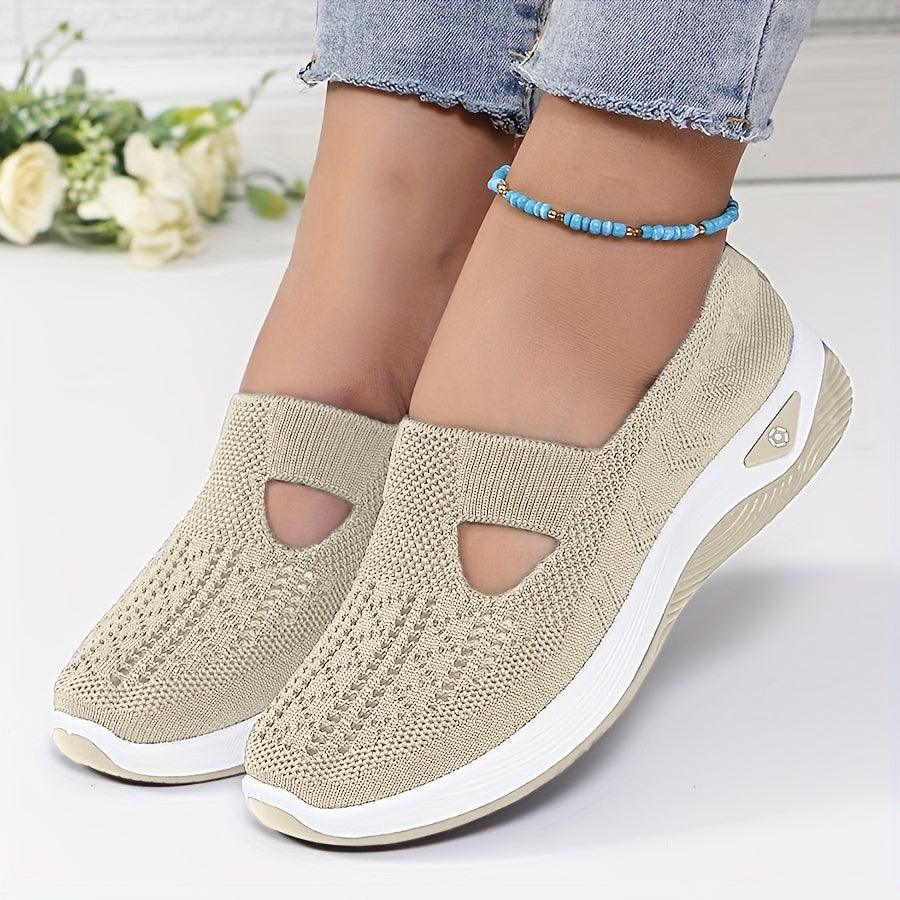 Riona | Einfache Slip-On Stabile Laufschuhe