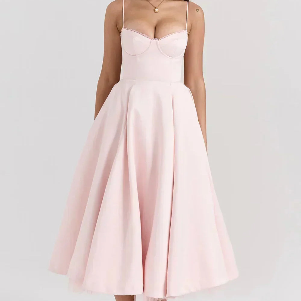 Britta | Midikleid aus Luxus