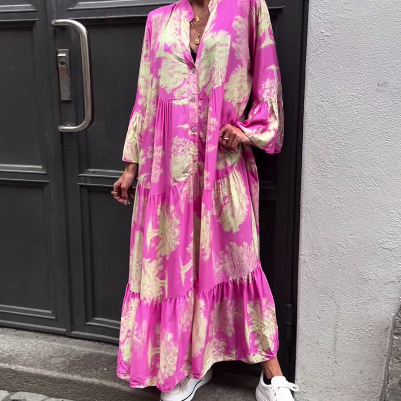 Grainne | Fließendes Maxikleid