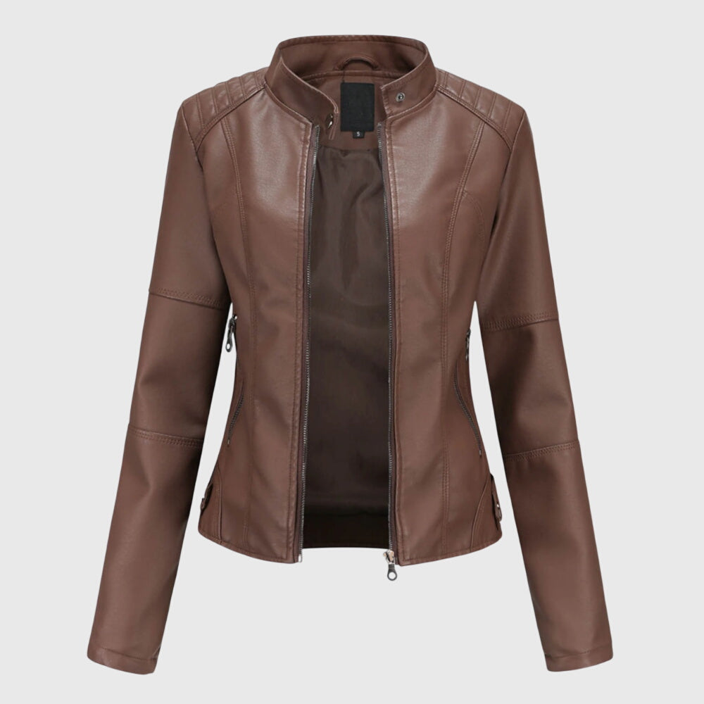 Saoirse | Elegante Lederjacke für Frauen