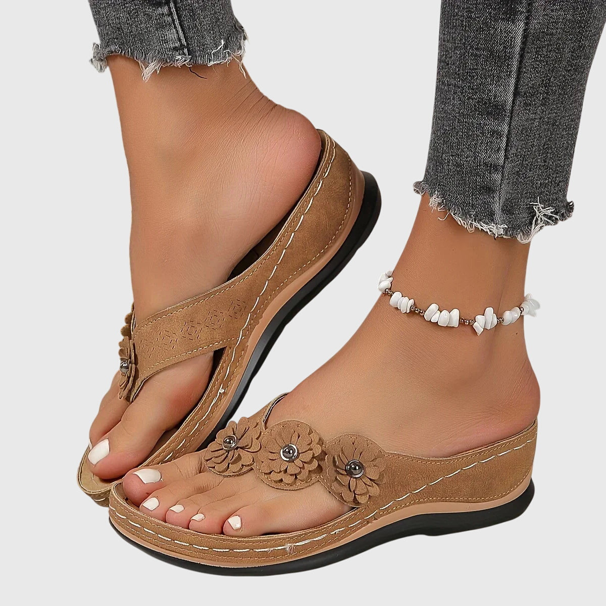 Brigid | Elegante Orthopädische Flip-Flops