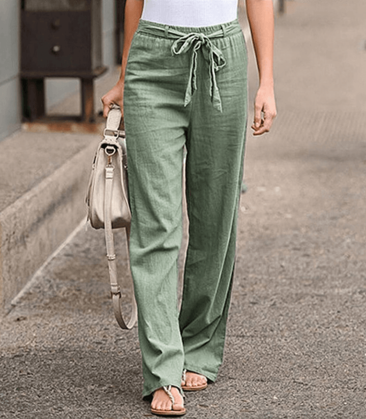 Muireann | Hose mit Kordelzug und elastischem Bund
