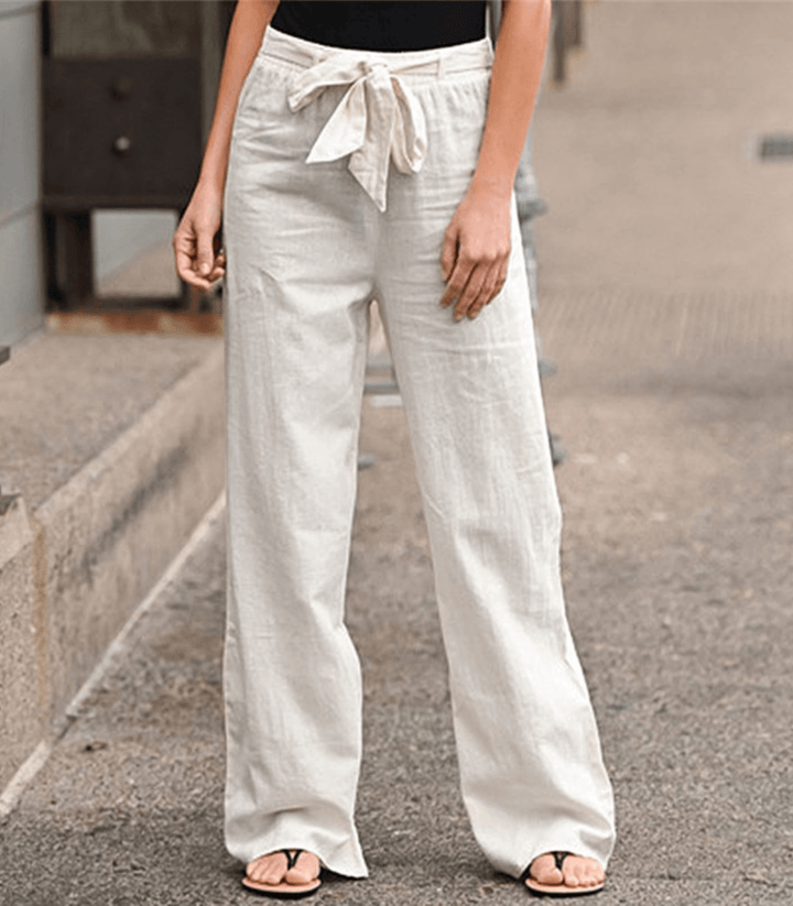 Muireann | Hose mit Kordelzug und elastischem Bund
