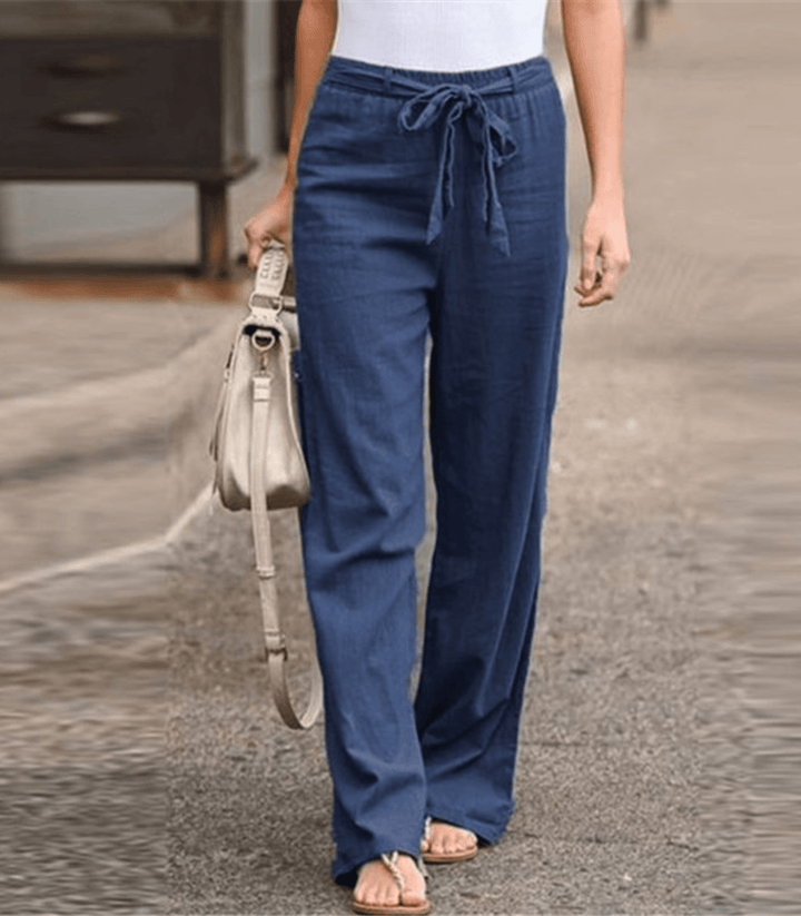 Muireann | Hose mit Kordelzug und elastischem Bund