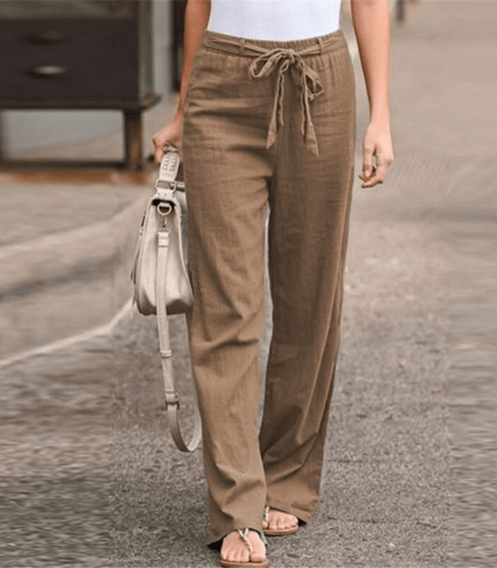 Muireann | Hose mit Kordelzug und elastischem Bund