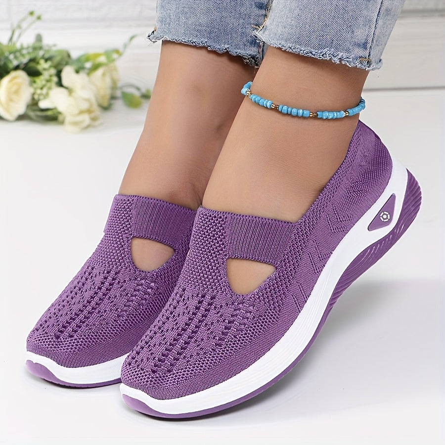 Riona | Einfache Slip-On Stabile Laufschuhe