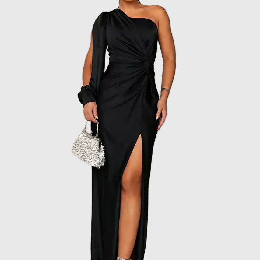 Aoibhinn | Elegantes Fließendes Abend-Maxikleid
