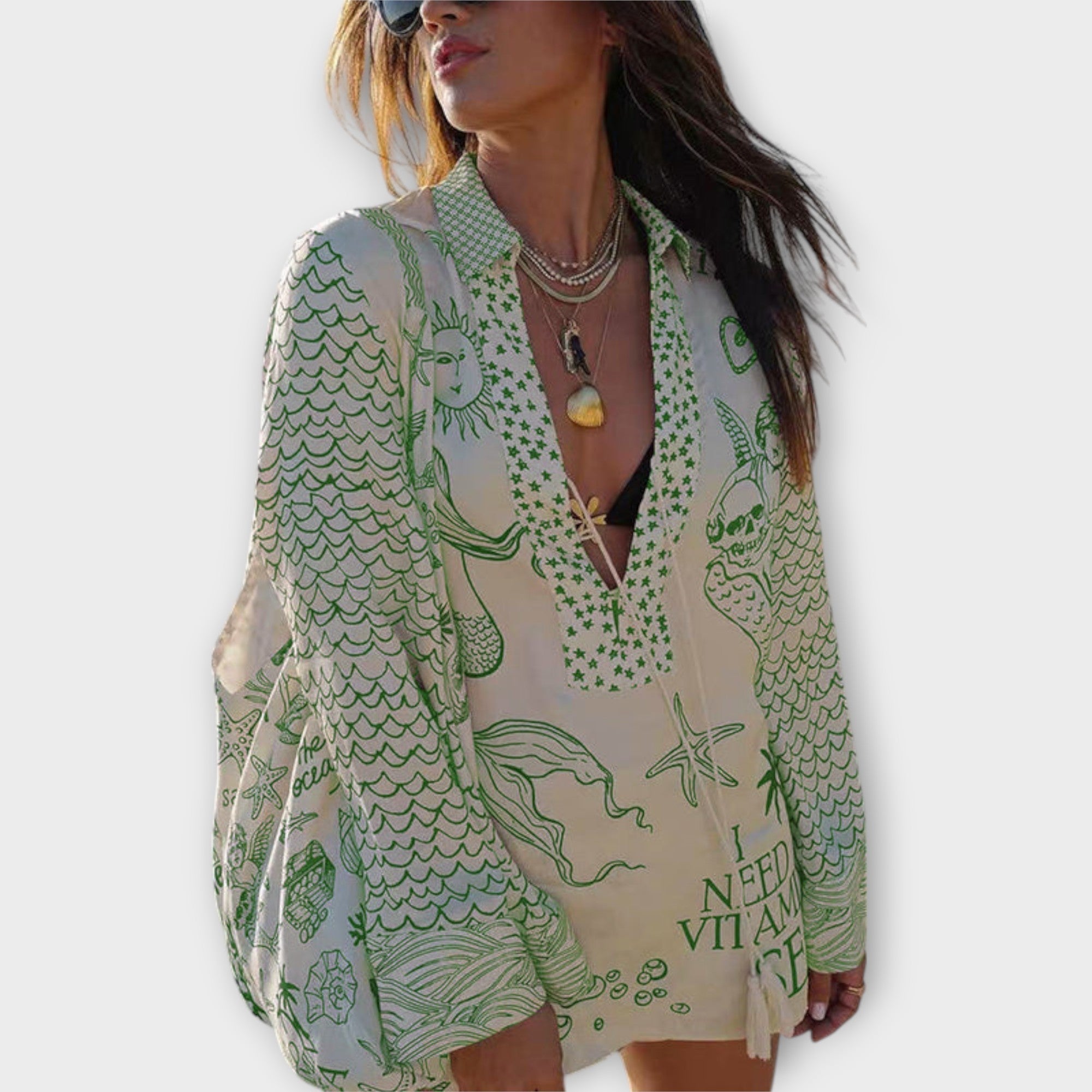 Gobnait | Entspanntes Strandkleid