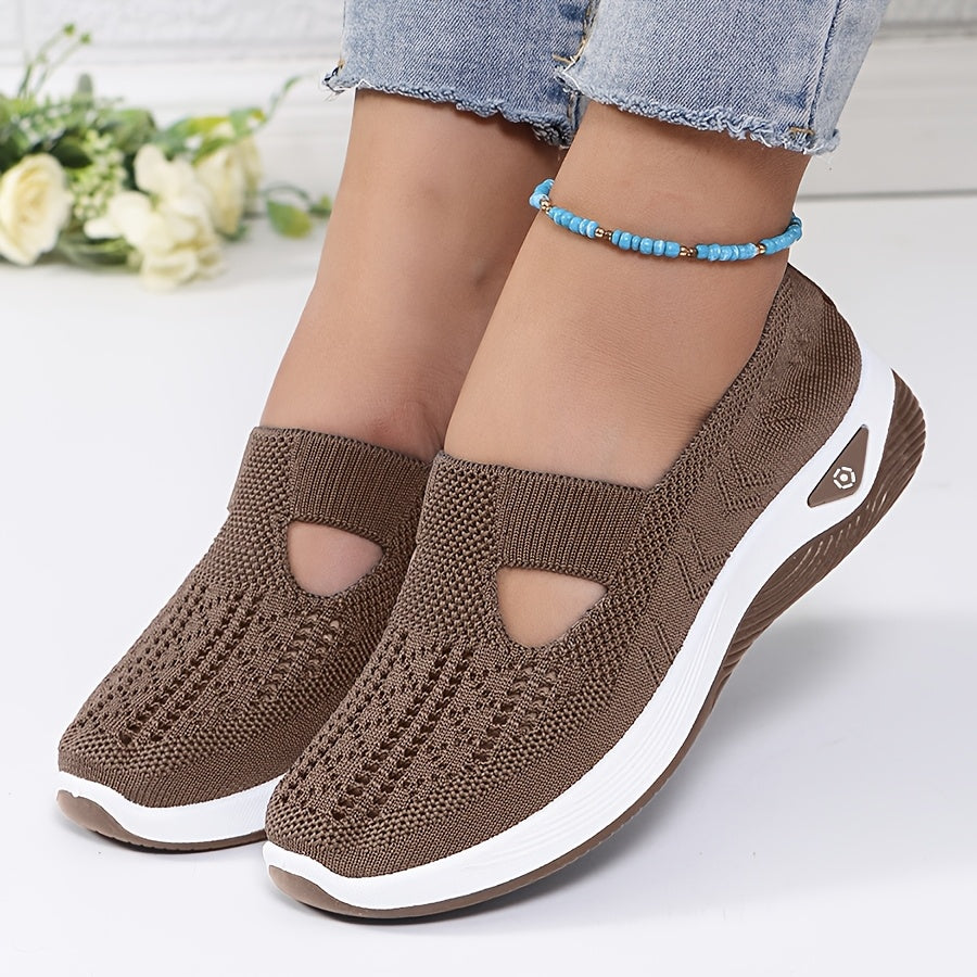 Riona | Einfache Slip-On Stabile Laufschuhe