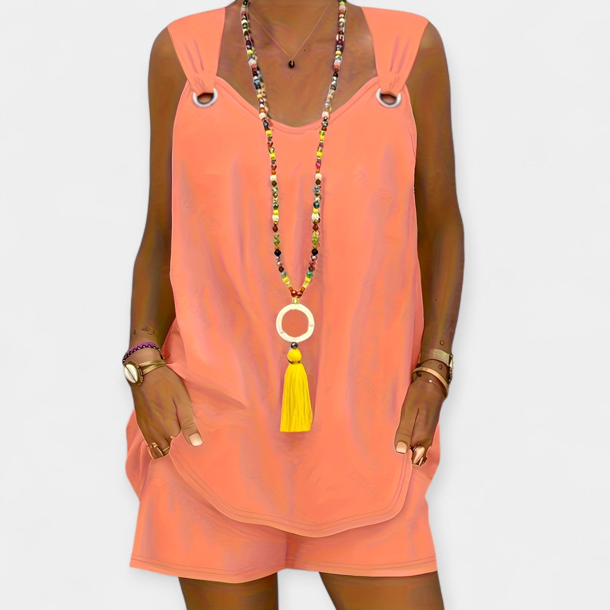 Brigid | Ärmelloses Top und Shorts Set