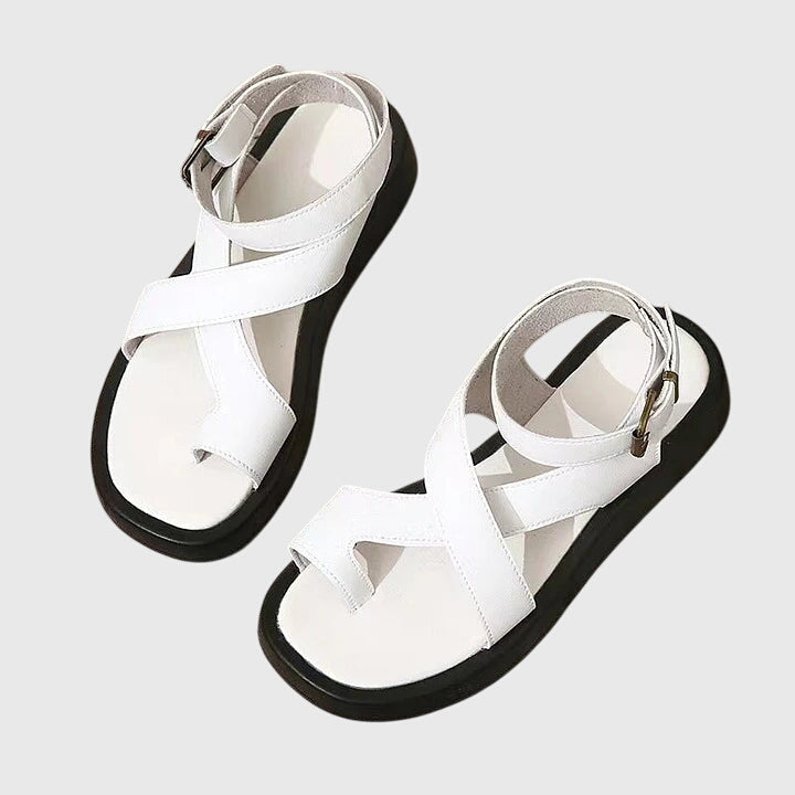 Odharnait | Dicke Plattform Sandalen
