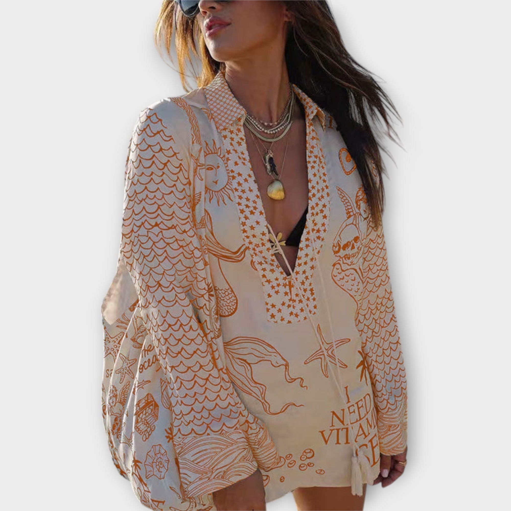Gobnait | Entspanntes Strandkleid