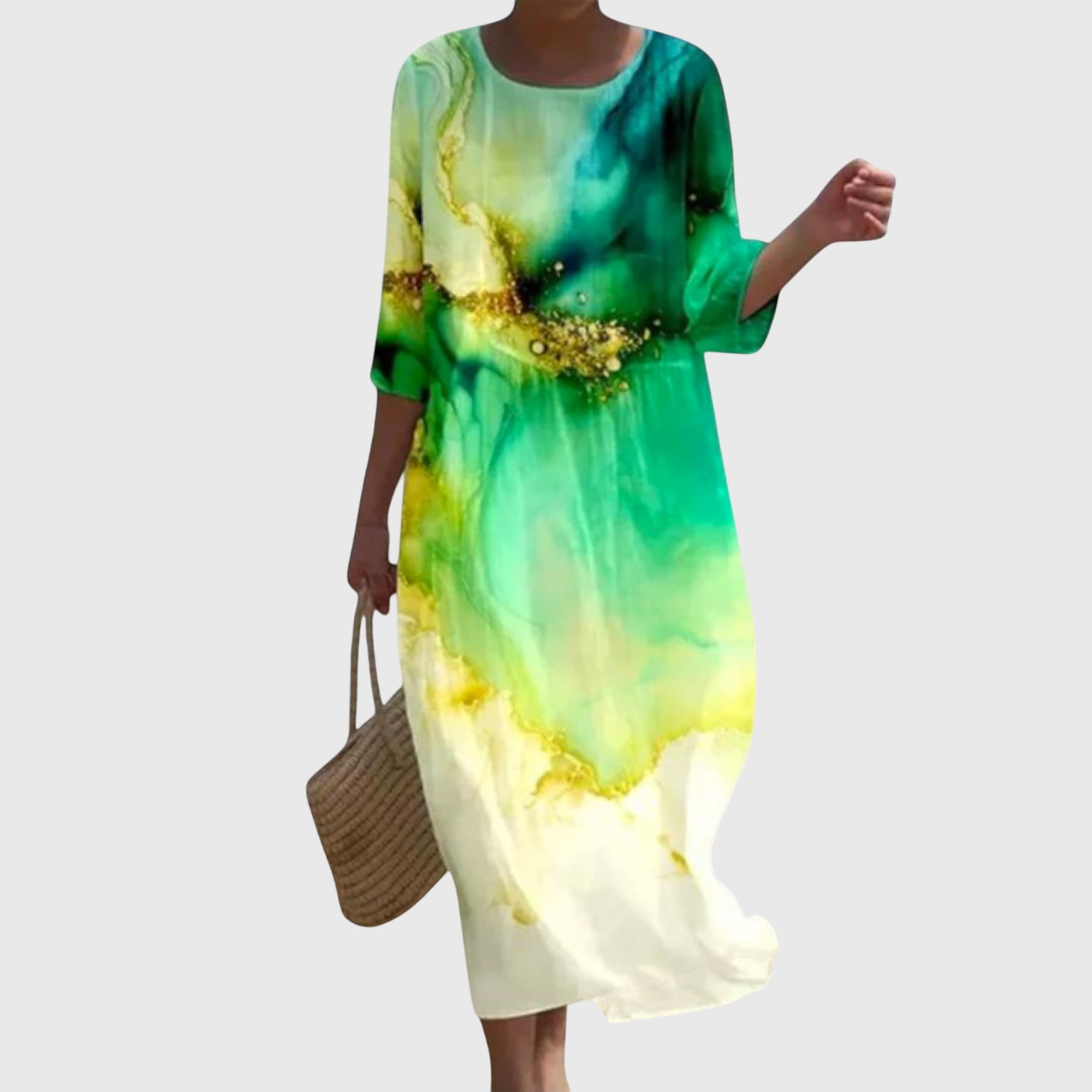 Aoife | Elegantes Floral Maxi Kleid