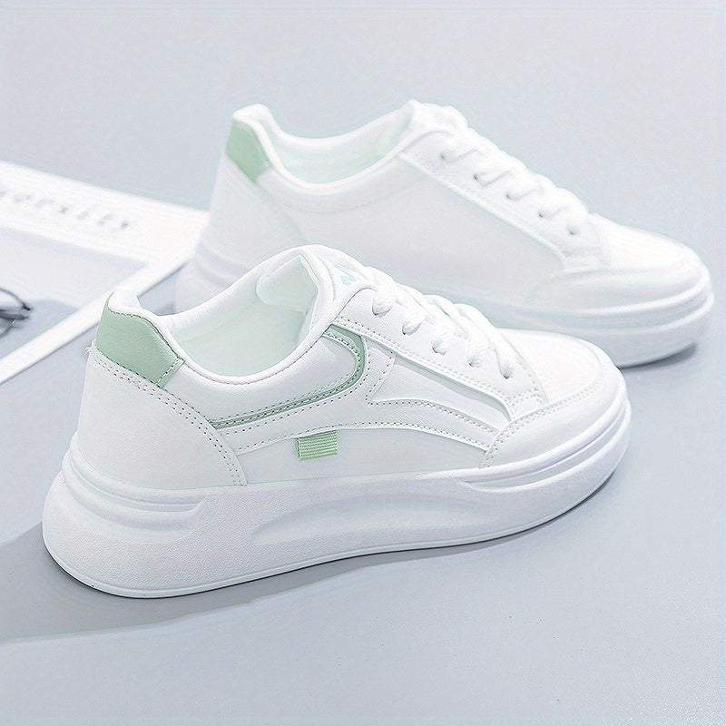 Eilis | Chic Weiße Leichte Laufschuhe