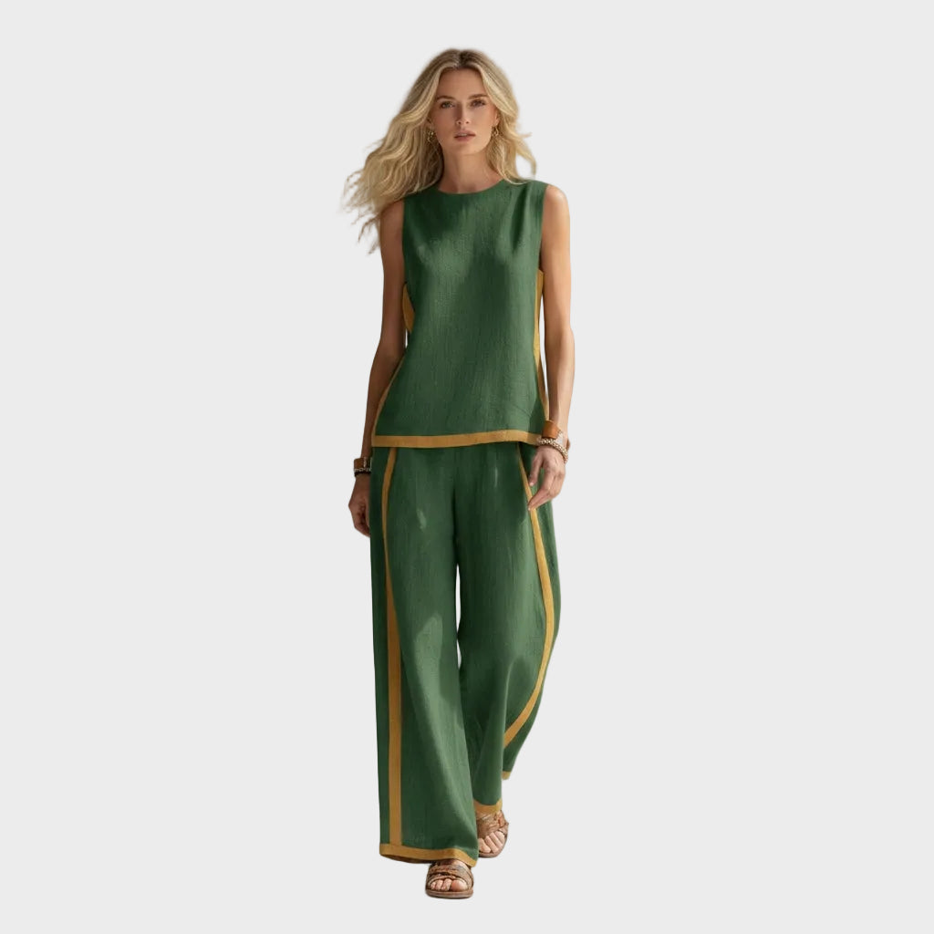 Derbforgaill | Elegantes Leinenbekleidungsset