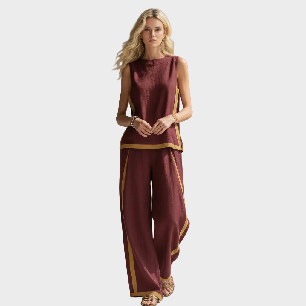 Derbforgaill | Elegantes Leinenbekleidungsset