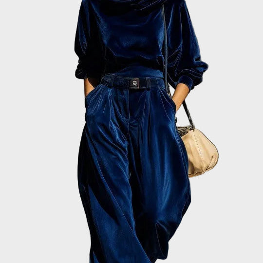 Eithne | Lockere Velour Set