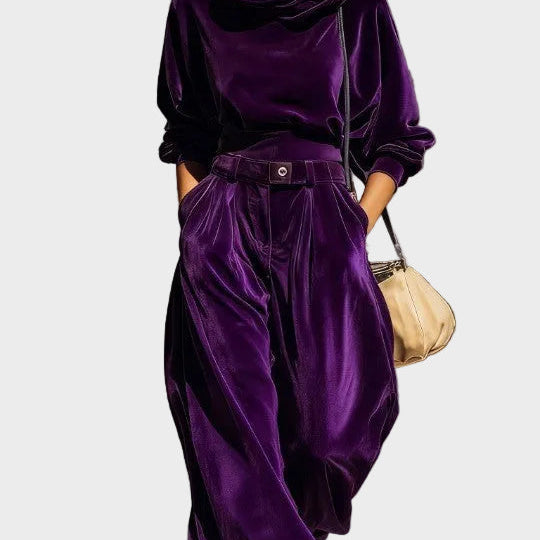 Eithne | Lockere Velour Set