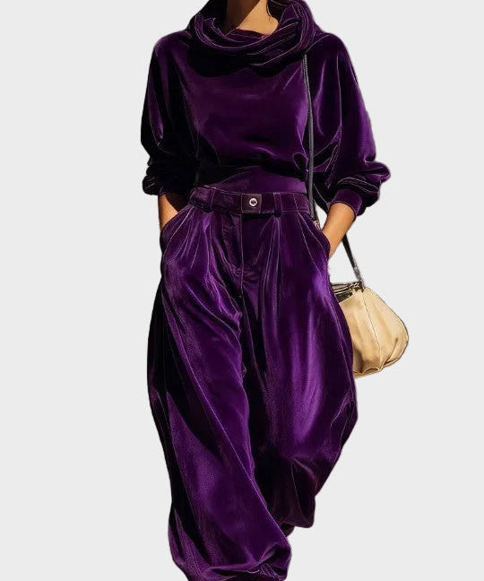 Eithne | Lockere Velour Set